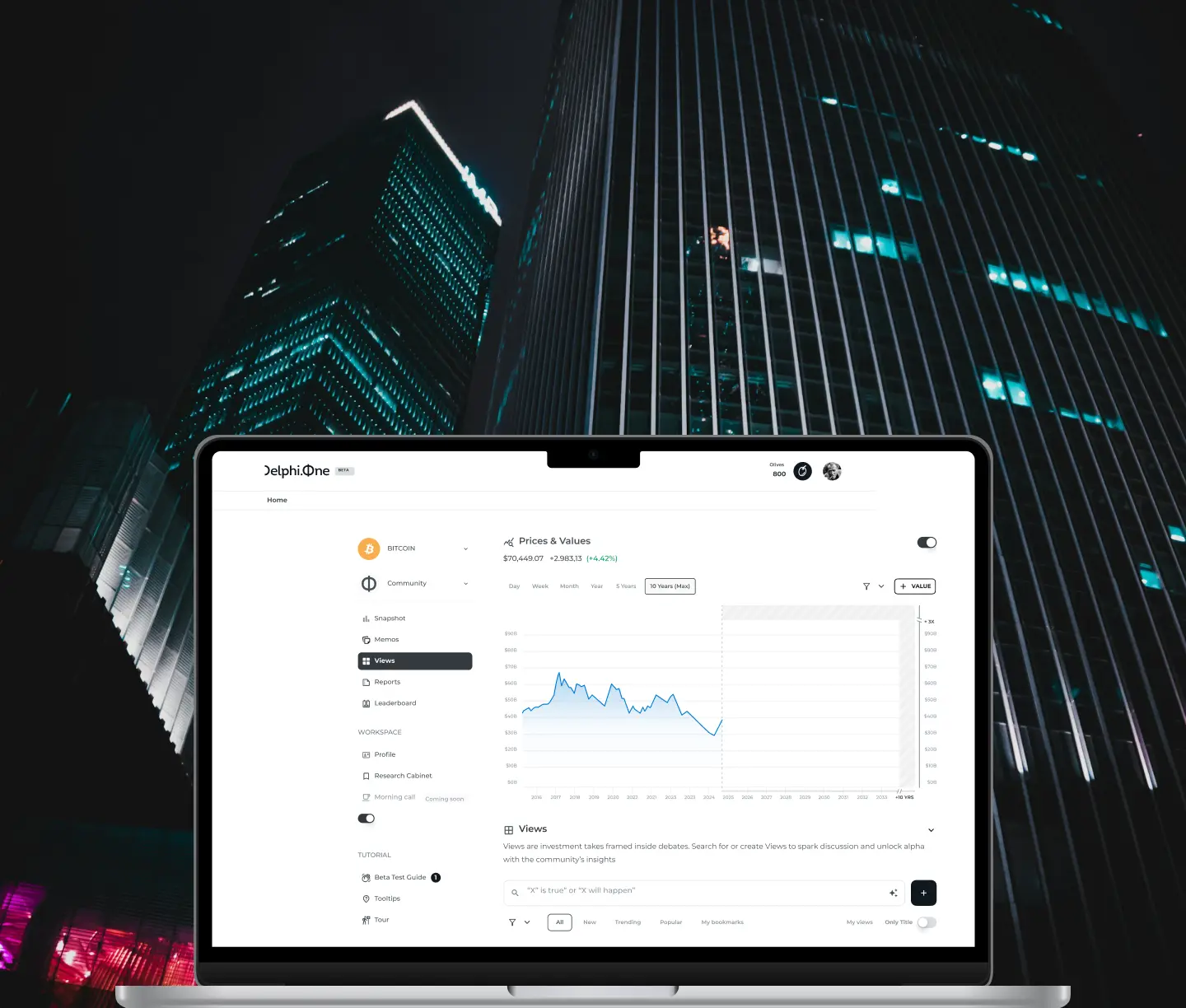 Delphi One - Market oracles